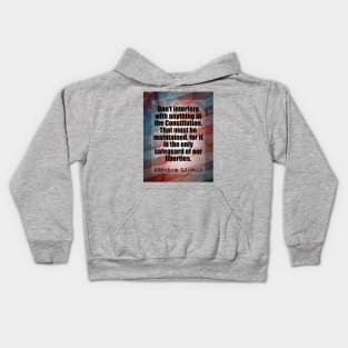 Abraham Lincoln Quote Kids Hoodie